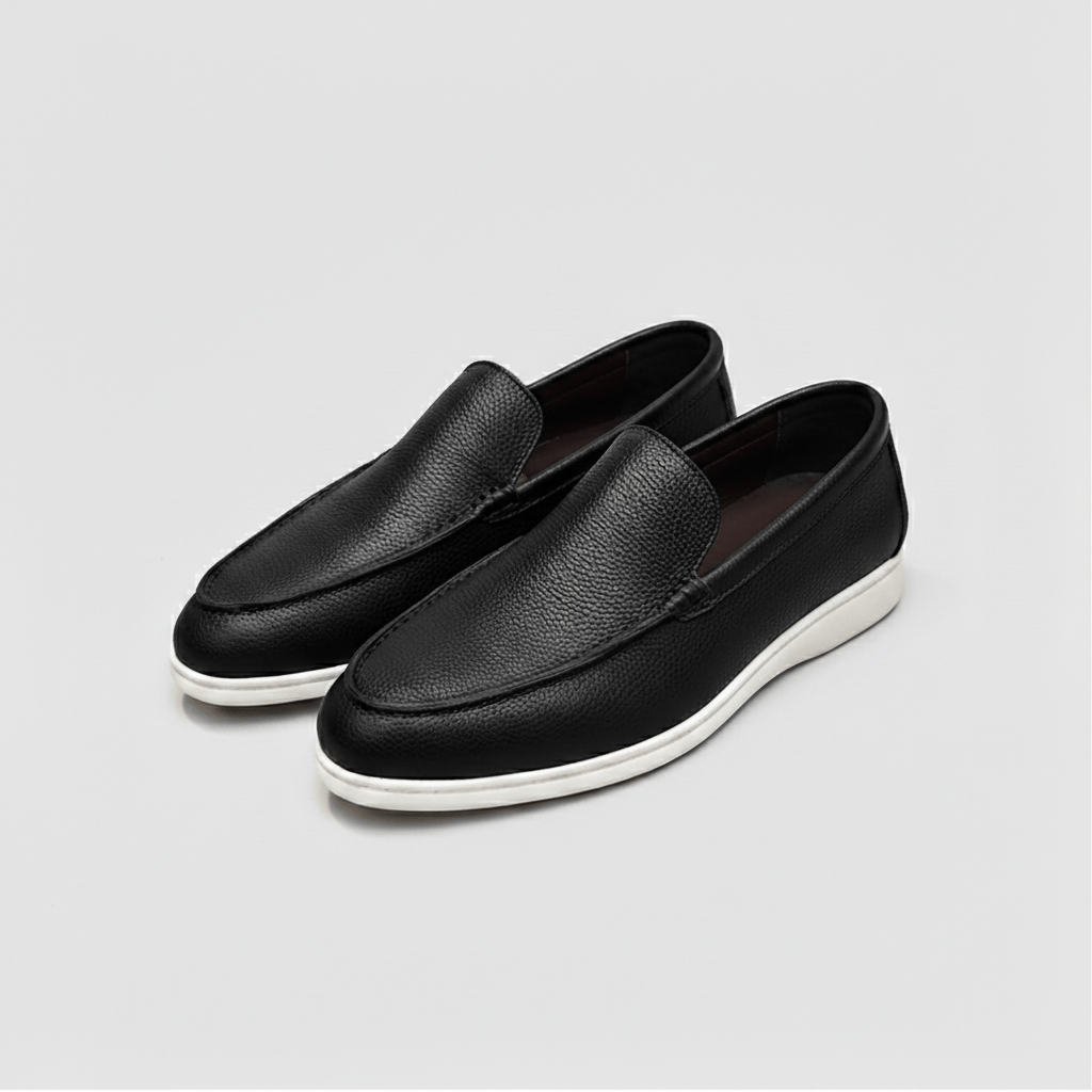 Bertram Minimal Slip-On Loafers with Comfort Sole