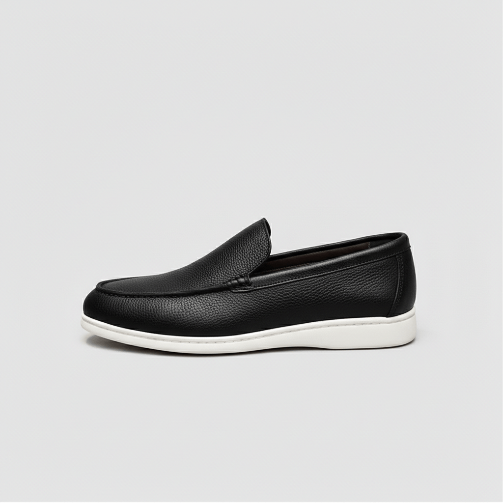 Bertram Minimal Slip-On Loafers with Comfort Sole