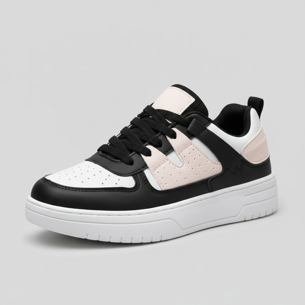Cherie Trend Style Sneakers with Platform Sole
