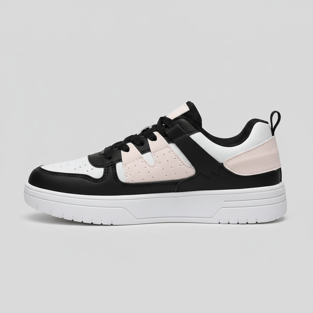 Cherie Trend Style Sneakers with Platform Sole