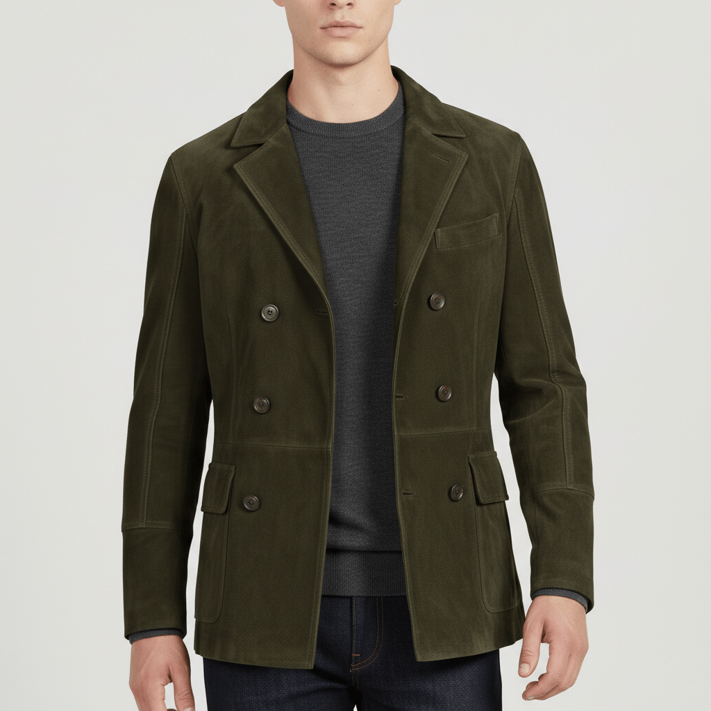 Dale Double Breasted Blazer Classic Tailored Blazer
