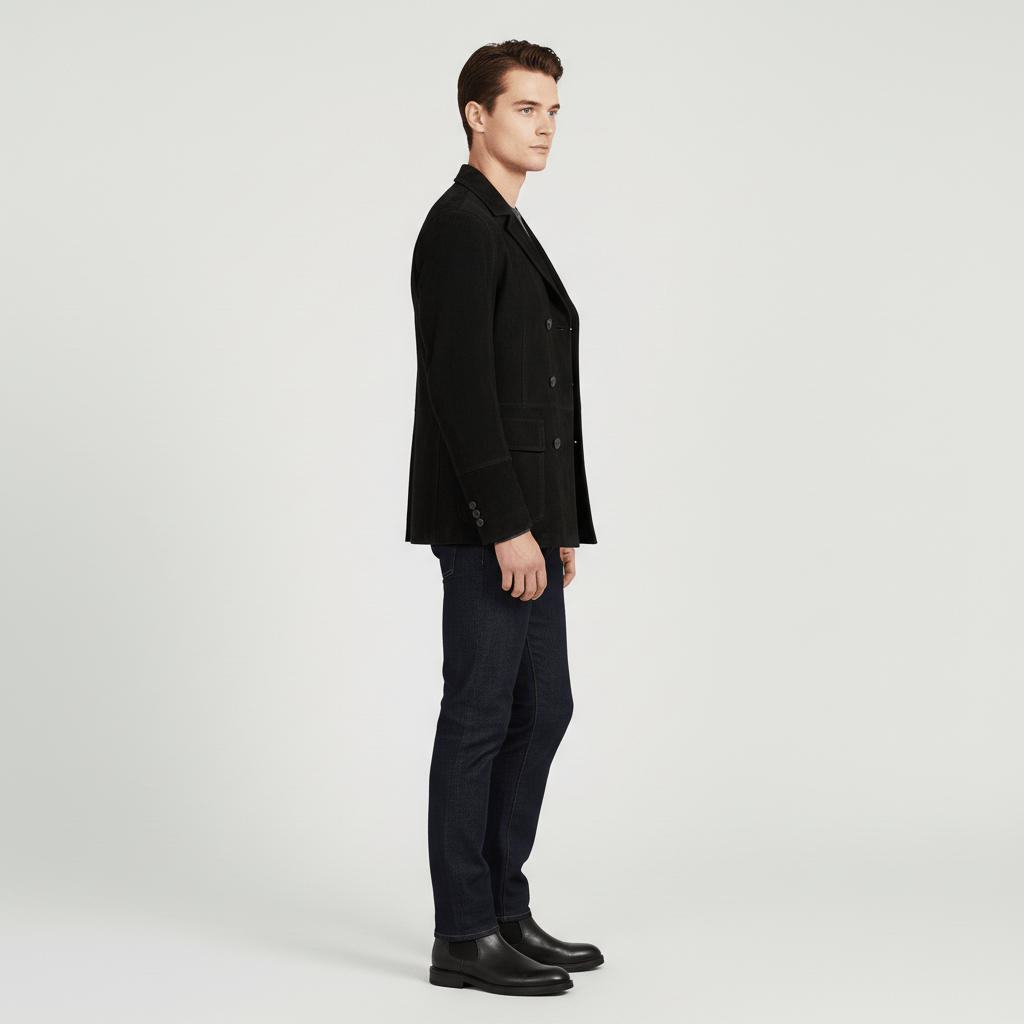 Dale Double Breasted Blazer Classic Tailored Blazer