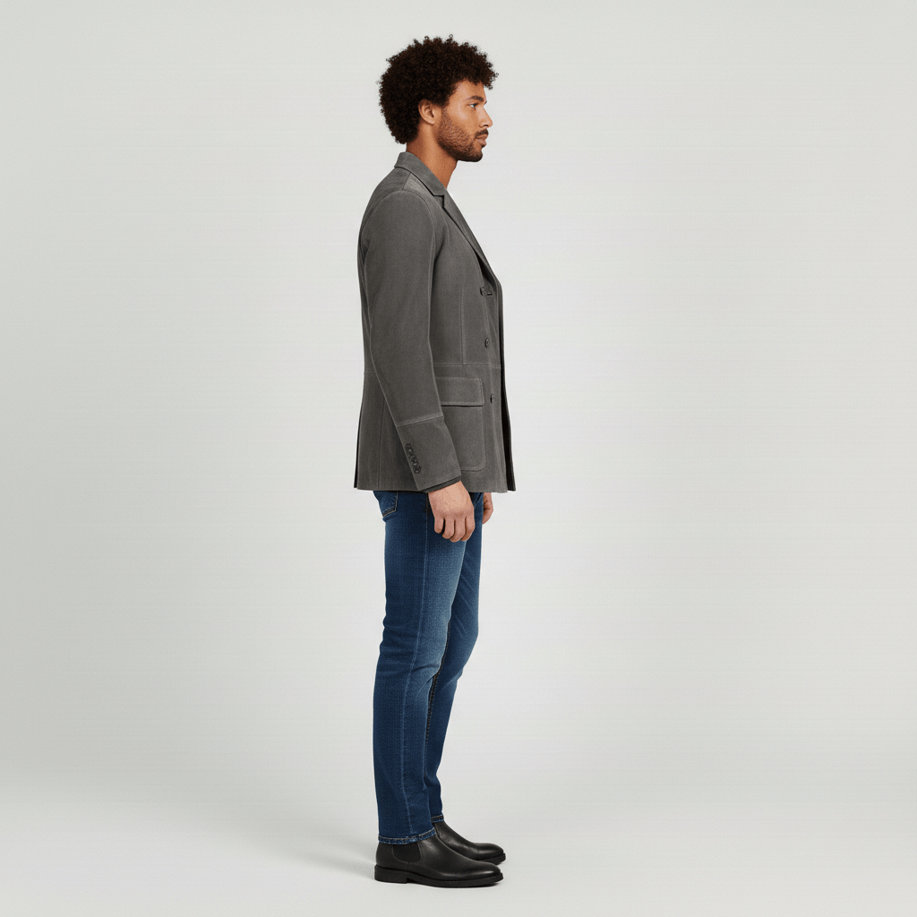 Dale Double Breasted Blazer Classic Tailored Blazer