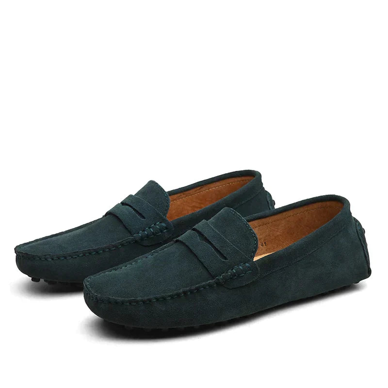 Darren Classic Driving Loafers with Flexible Grip Sole