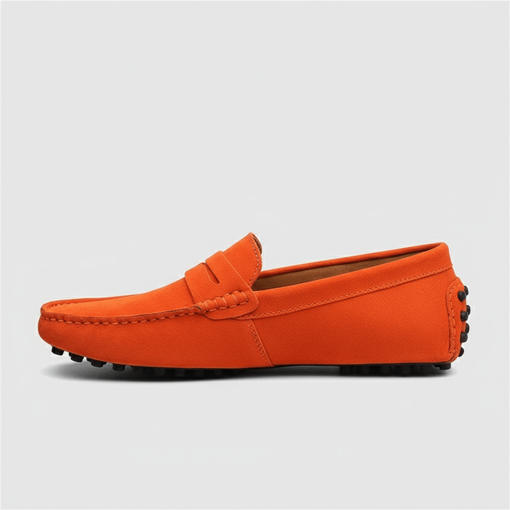 Darren Classic Driving Loafers with Flexible Grip Sole