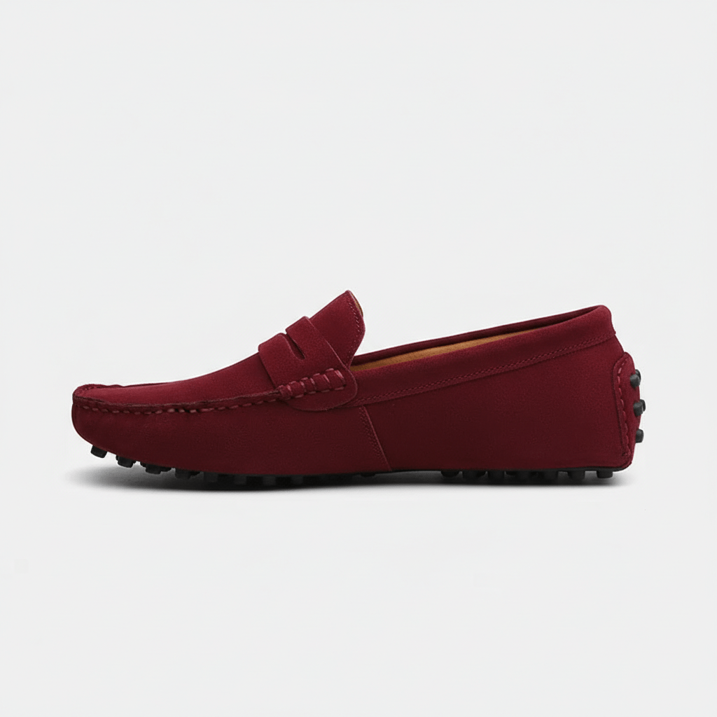Darren Classic Driving Loafers with Flexible Grip Sole