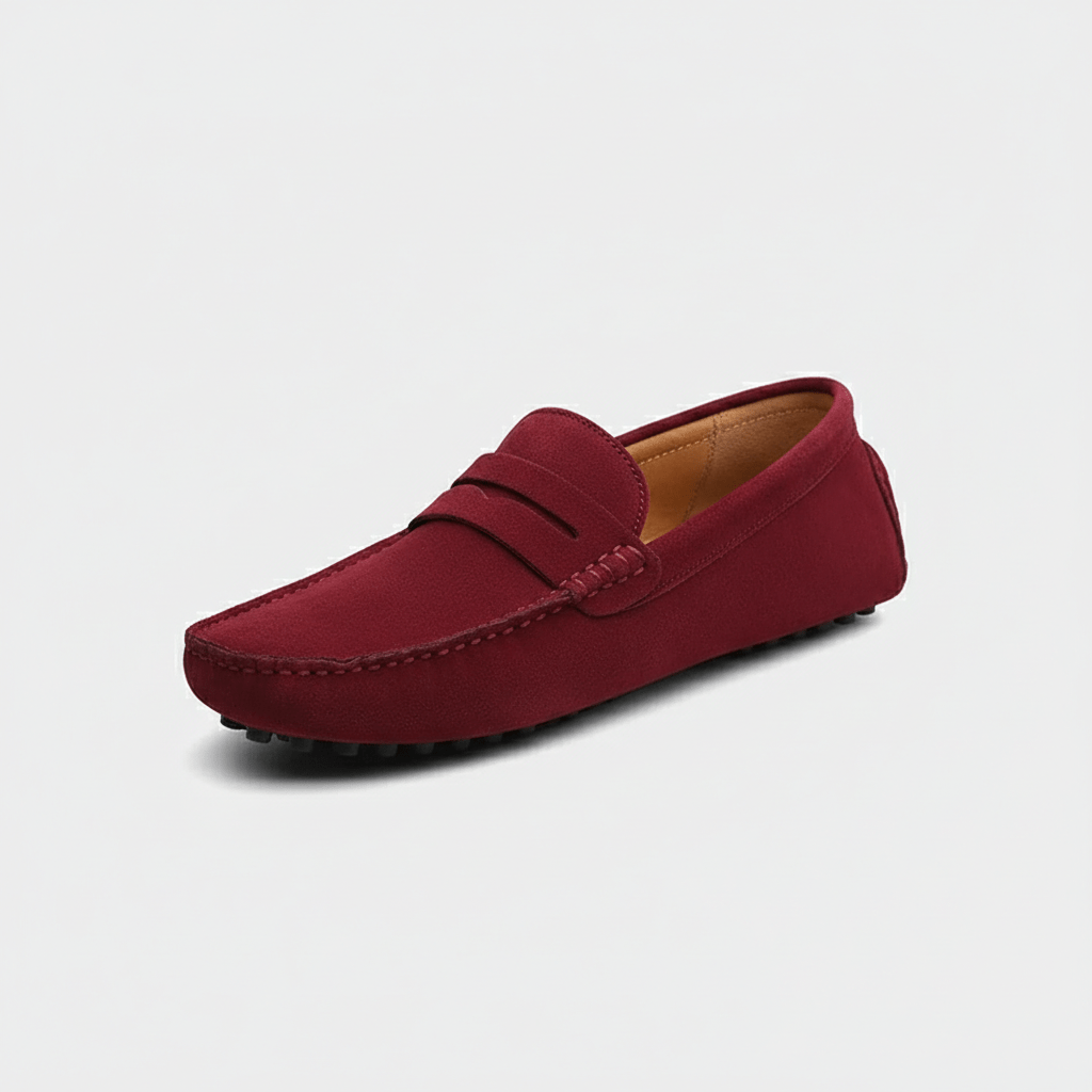 Darren Classic Driving Loafers with Flexible Grip Sole