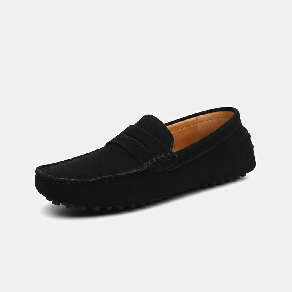 Darren Classic Driving Loafers with Flexible Grip Sole