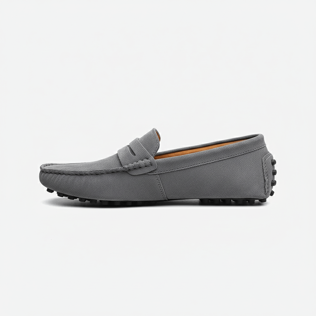 Darren Classic Driving Loafers with Flexible Grip Sole