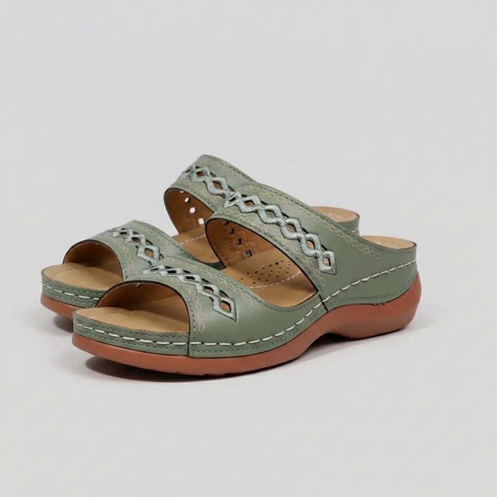 Deborah Cushioned Comfort Sandals – Everyday Summer Style