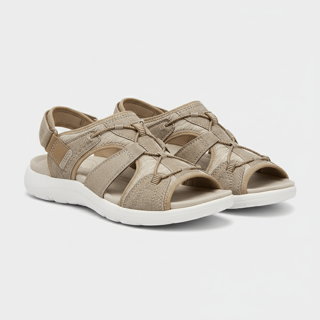 Dixie Comfort Support Sandals with Adjustable Straps