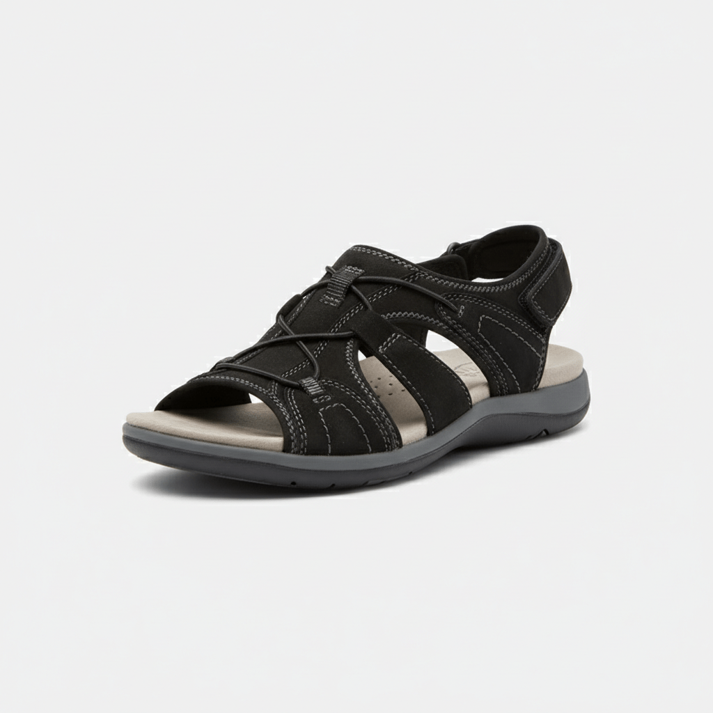 Dixie Comfort Support Sandals with Adjustable Straps