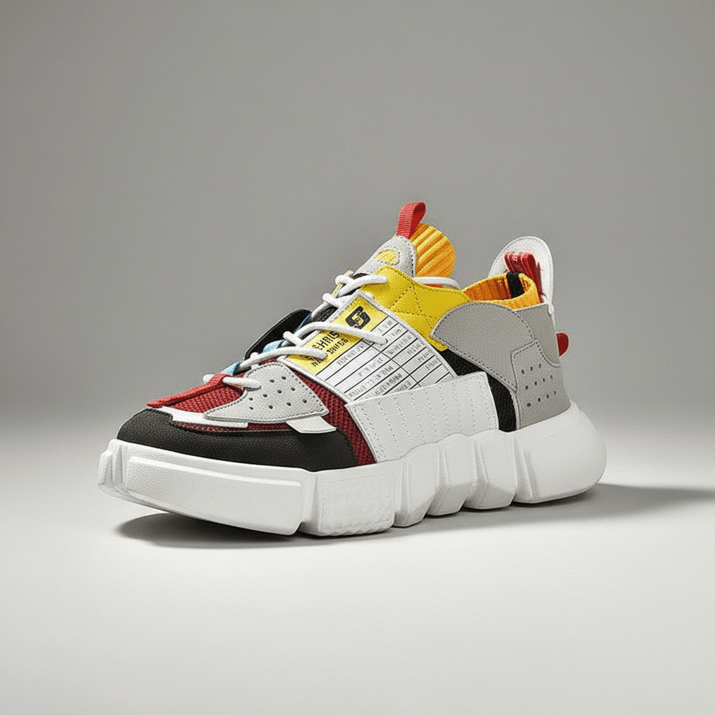 Gage Urban Street Sneakers with Chunky Sole