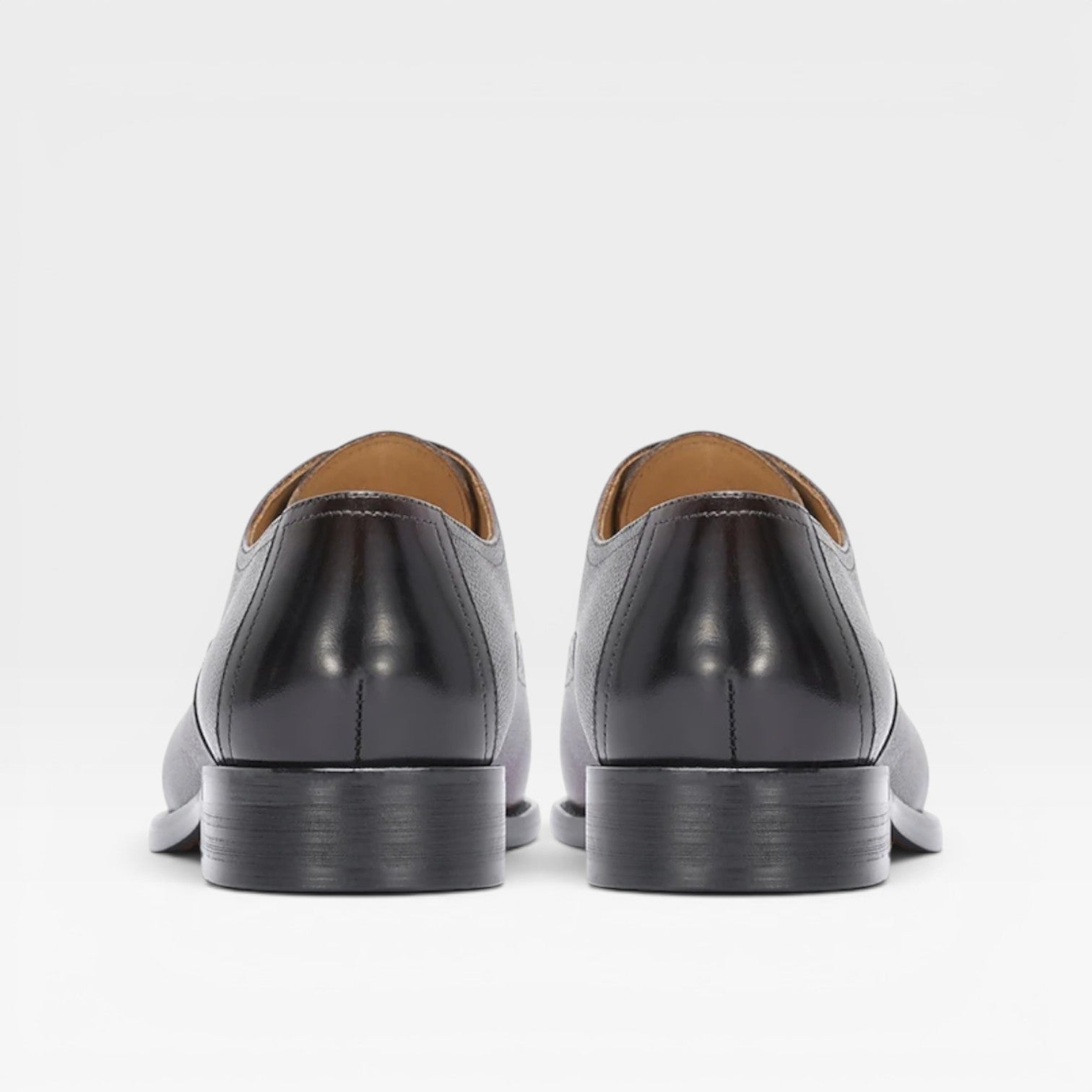 Men's Genuine Leather Cap Toe Brogue Oxford Shoes