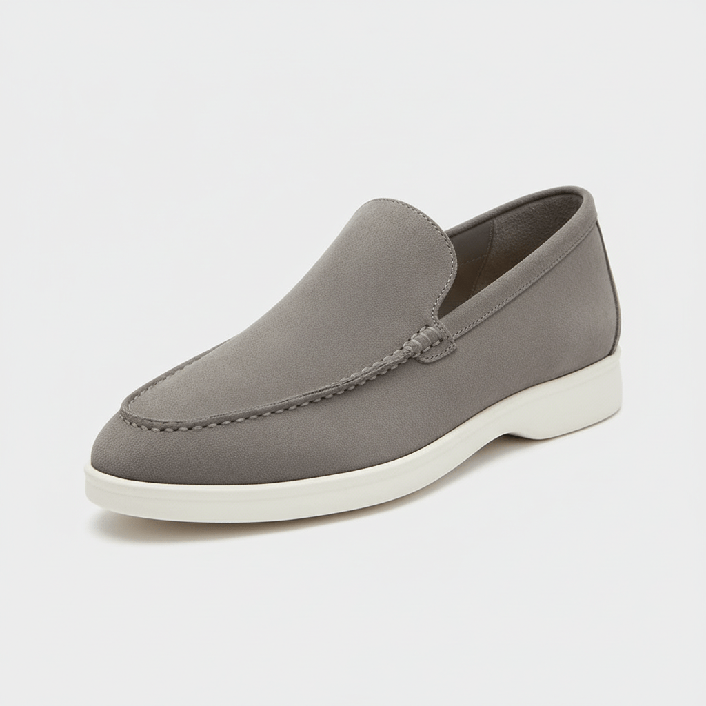 Grayson Minimal Slip-On Loafers with Lightweight Comfort Sole