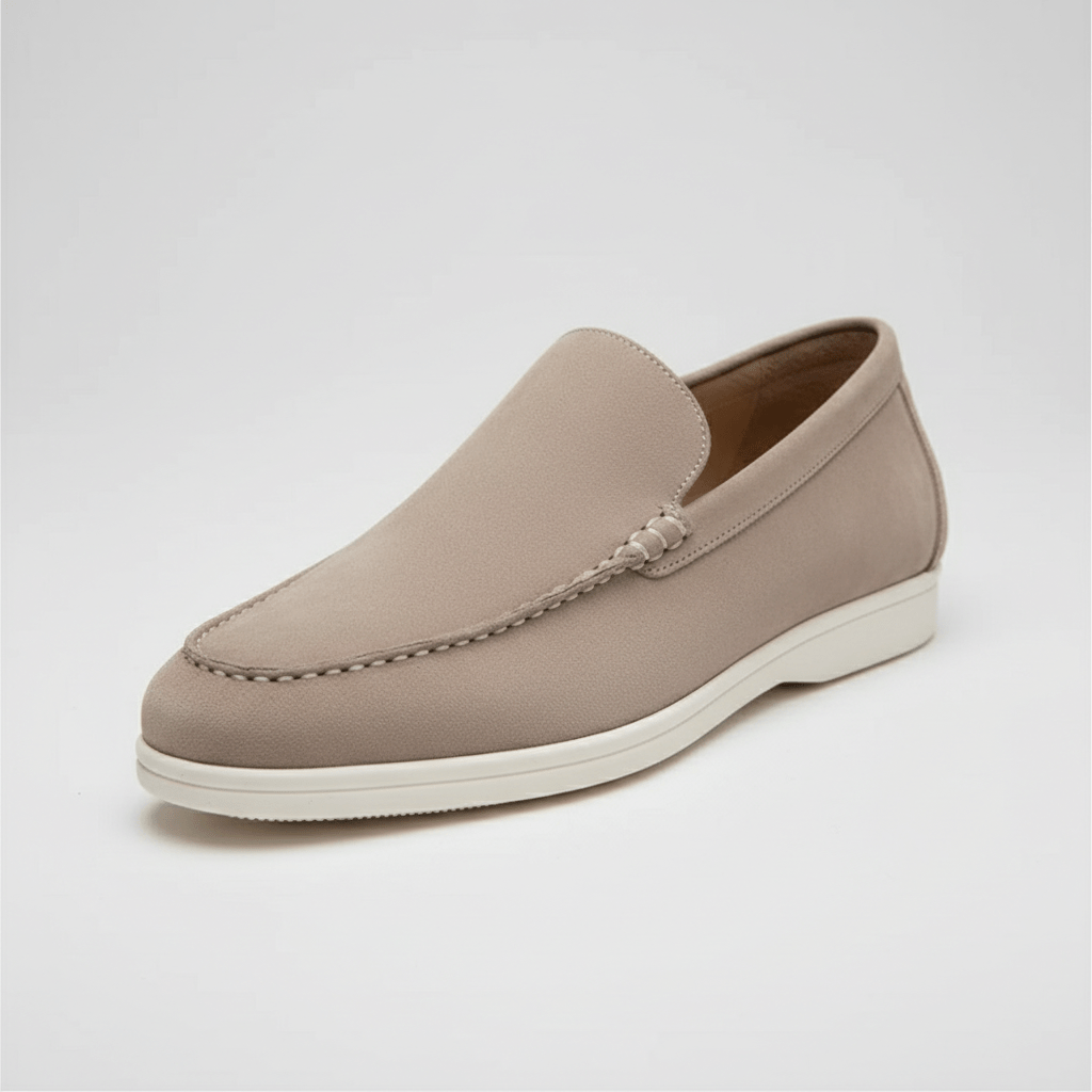 Grayson Minimal Slip-On Loafers with Lightweight Comfort Sole