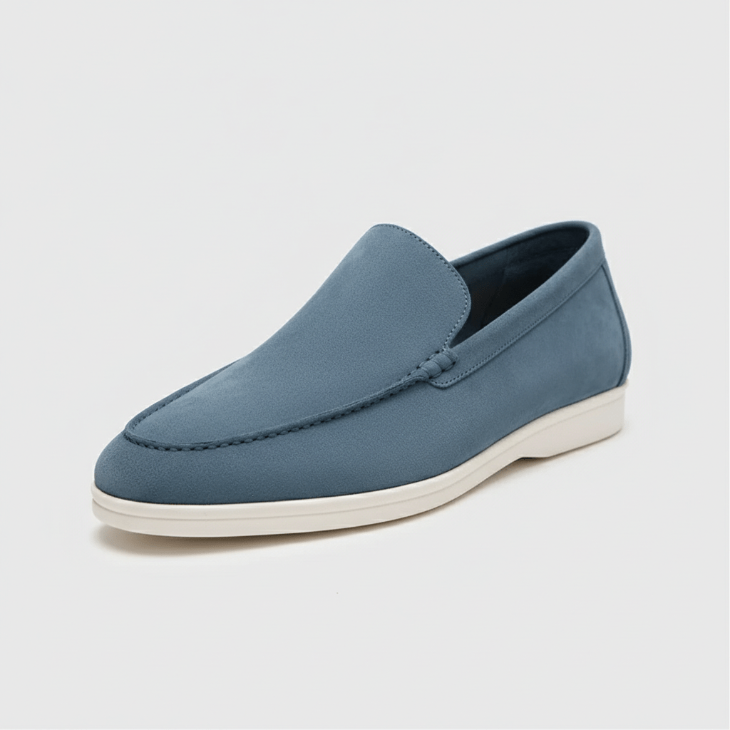 Grayson Minimal Slip-On Loafers with Lightweight Comfort Sole