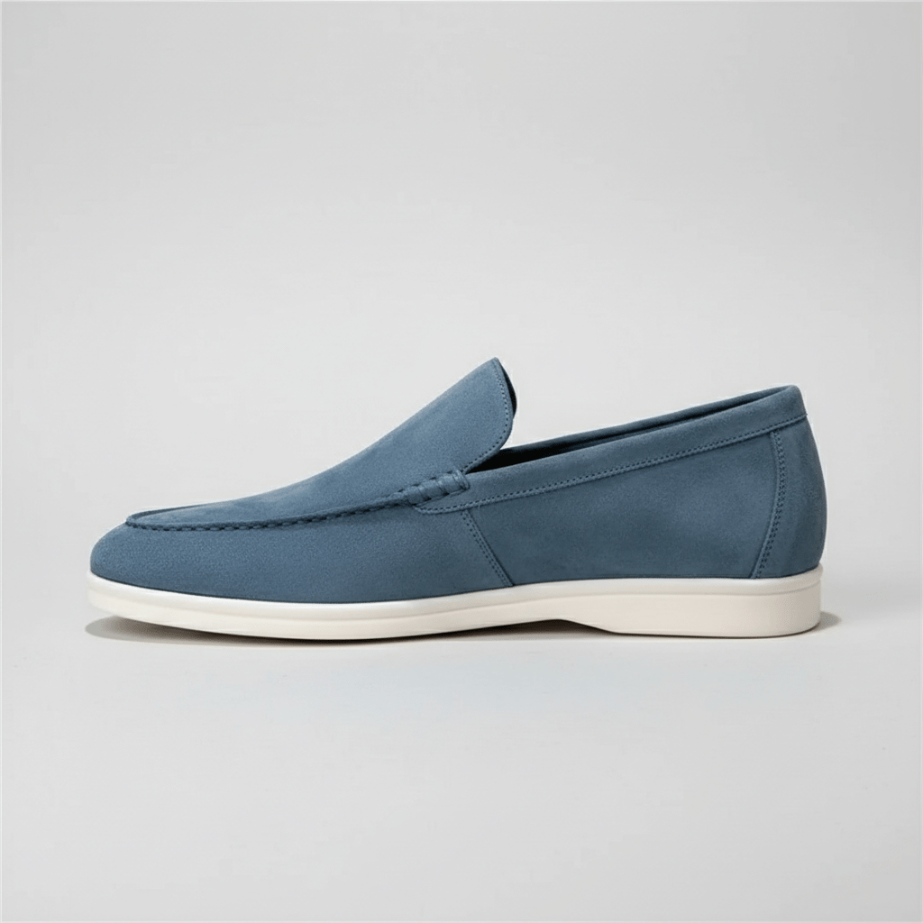 Grayson Minimal Slip-On Loafers with Lightweight Comfort Sole