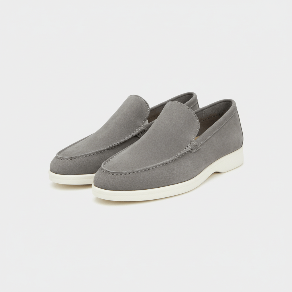 Grayson Minimal Slip-On Loafers with Lightweight Comfort Sole