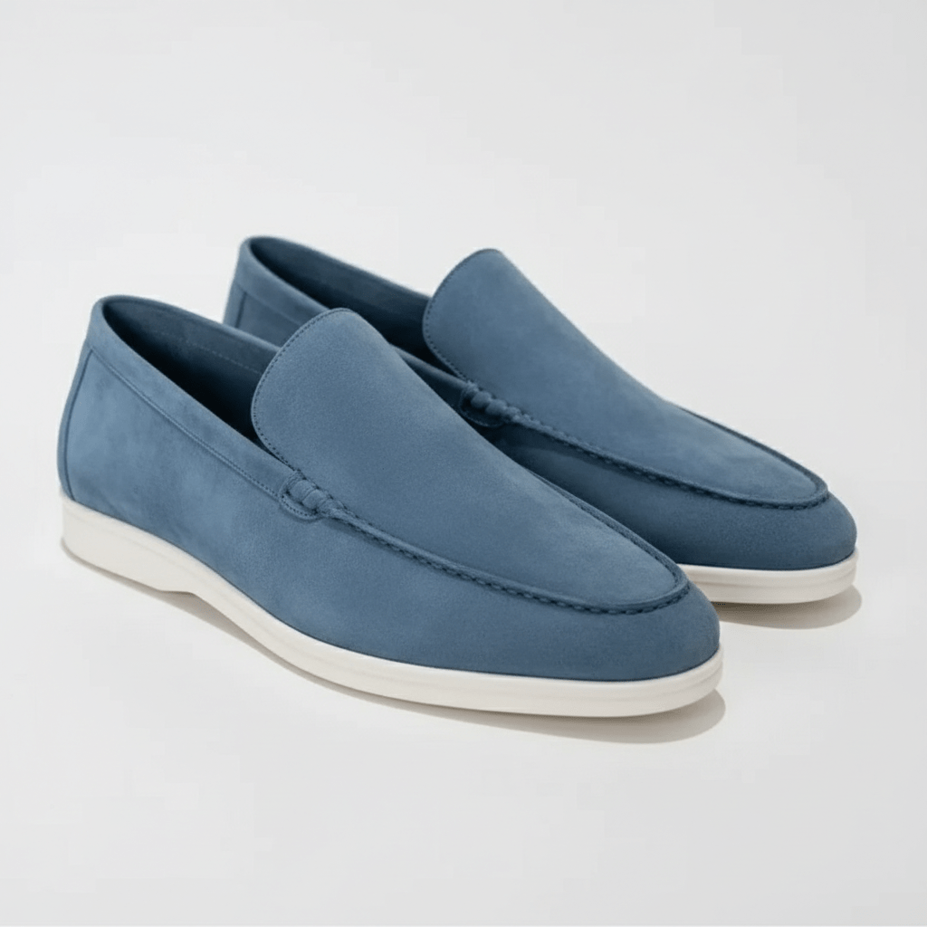Grayson Minimal Slip-On Loafers with Lightweight Comfort Sole
