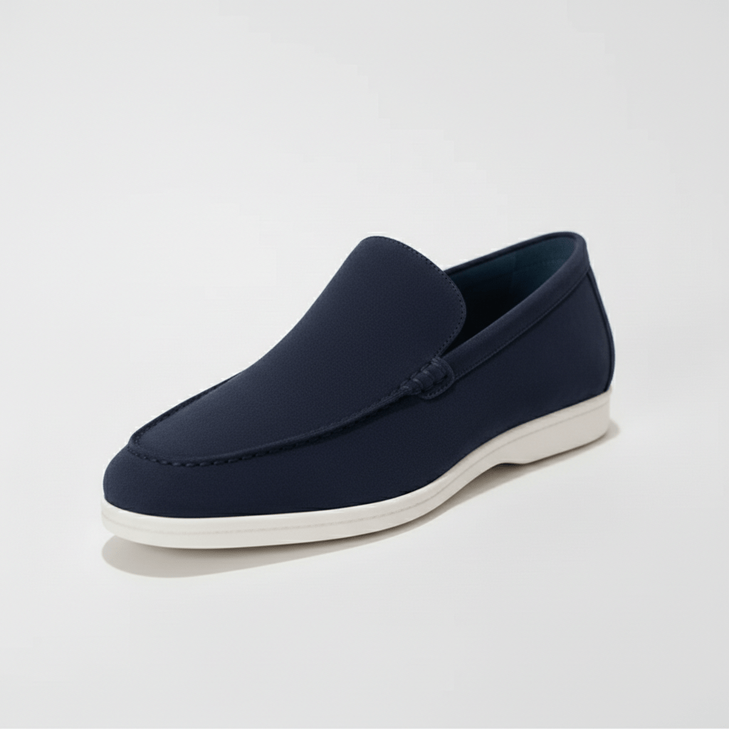 Grayson Minimal Slip-On Loafers with Lightweight Comfort Sole