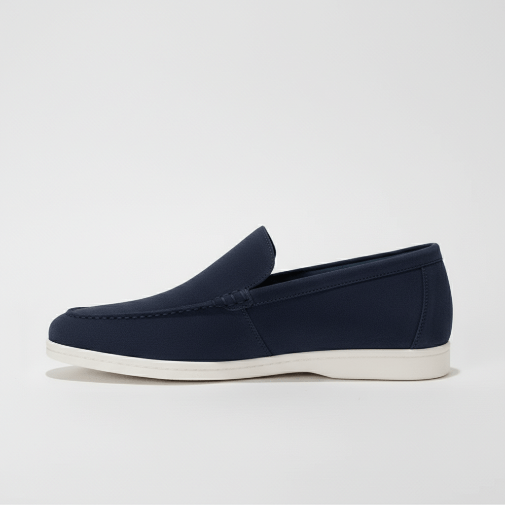 Grayson Minimal Slip-On Loafers with Lightweight Comfort Sole