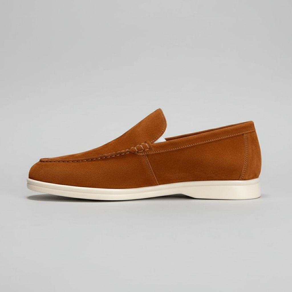 Grayson Minimal Slip-On Loafers with Lightweight Comfort Sole