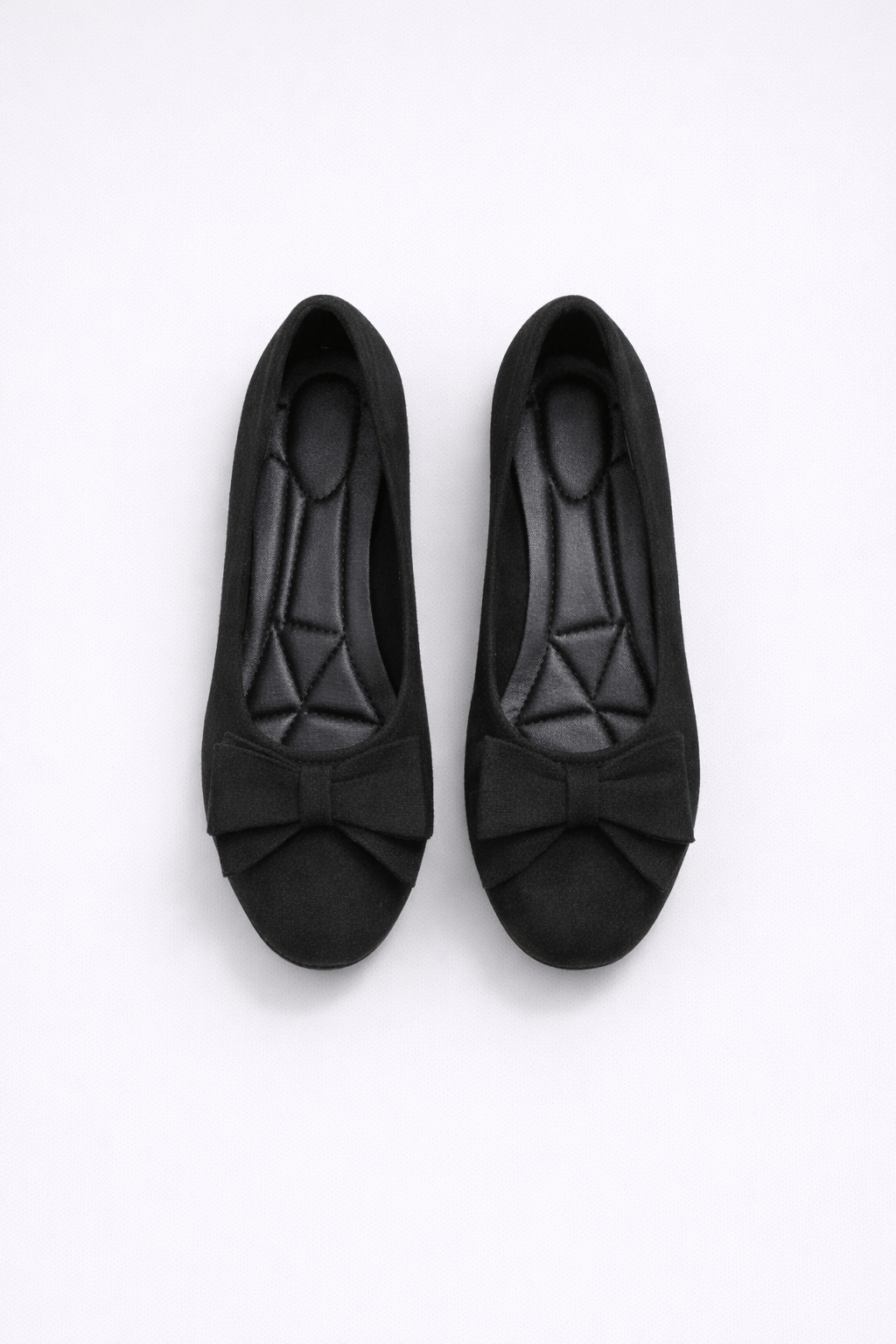 Alisha Leather Ballerinas Bow Elite