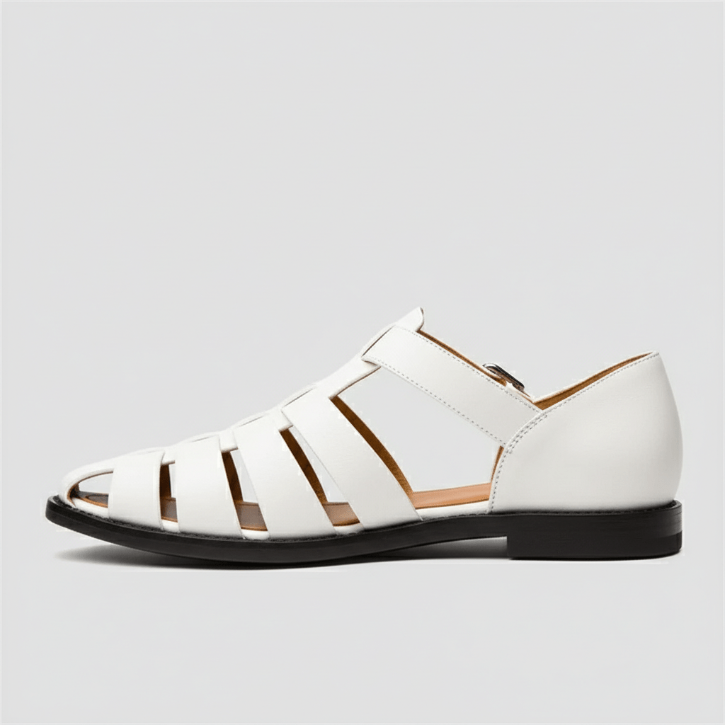 Hampton Closed Toe Fisherman Sandals Buckle Strap Sandals