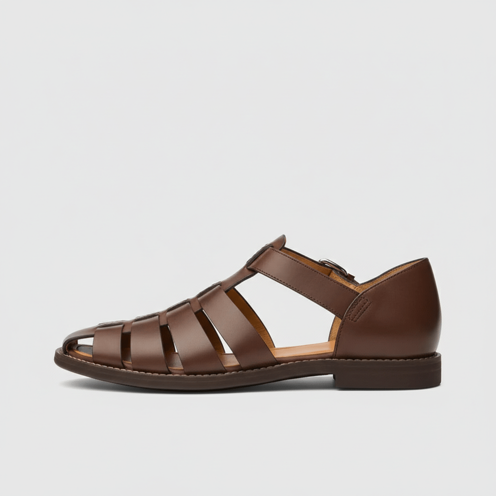 Hampton Closed Toe Fisherman Sandals Buckle Strap Sandals