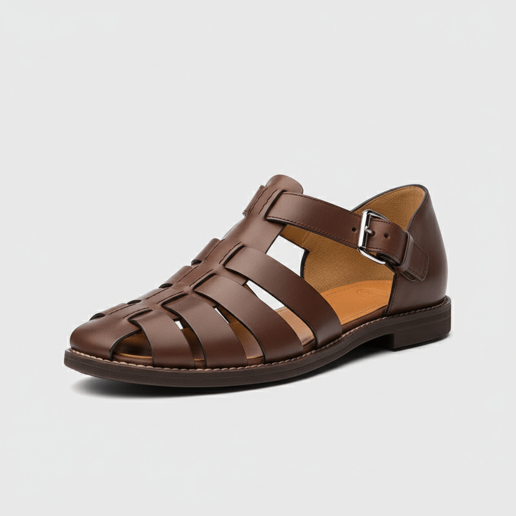 Hampton Closed Toe Fisherman Sandals Buckle Strap Sandals