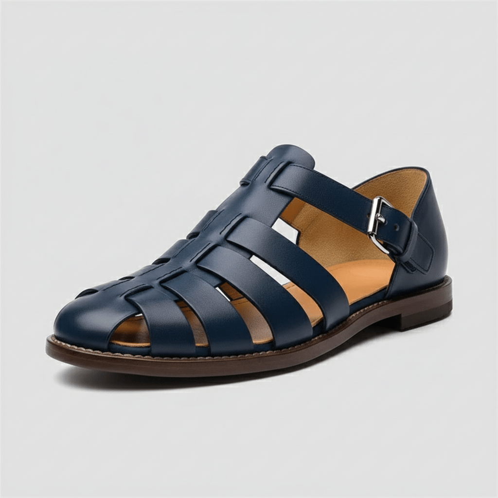 Hampton Closed Toe Fisherman Sandals Buckle Strap Sandals
