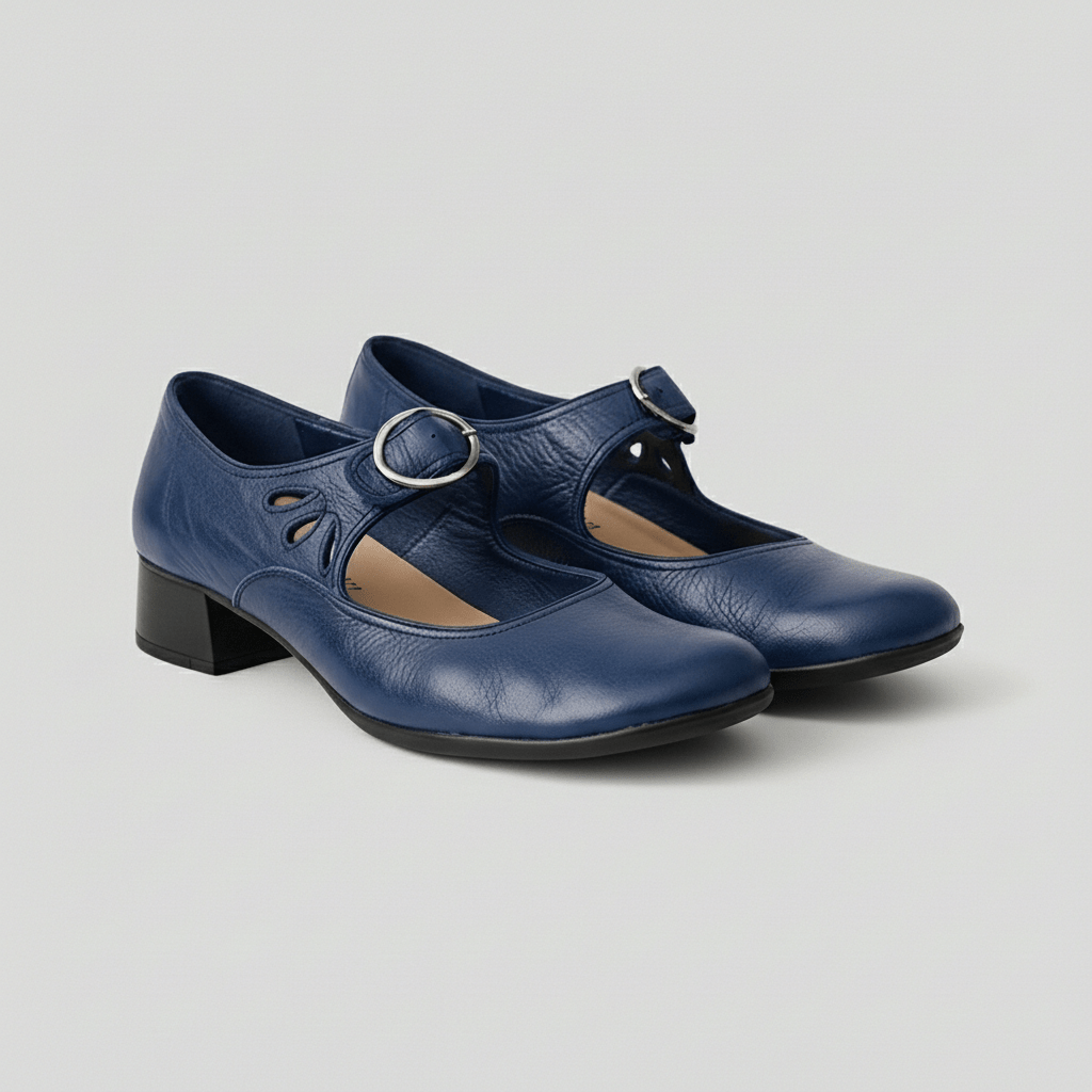 Harlow Elegant Buckle Sandals – Classic Comfort Style