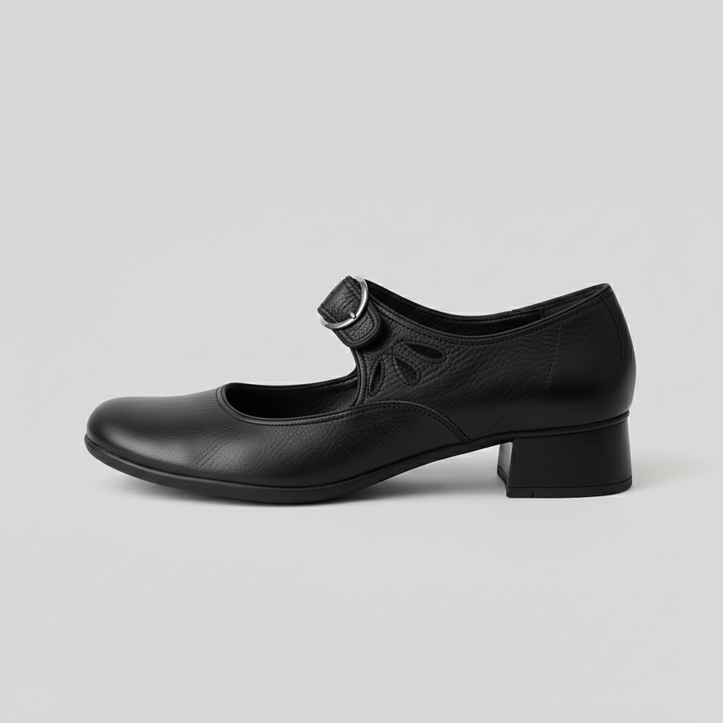 Harlow Elegant Buckle Sandals – Classic Comfort Style