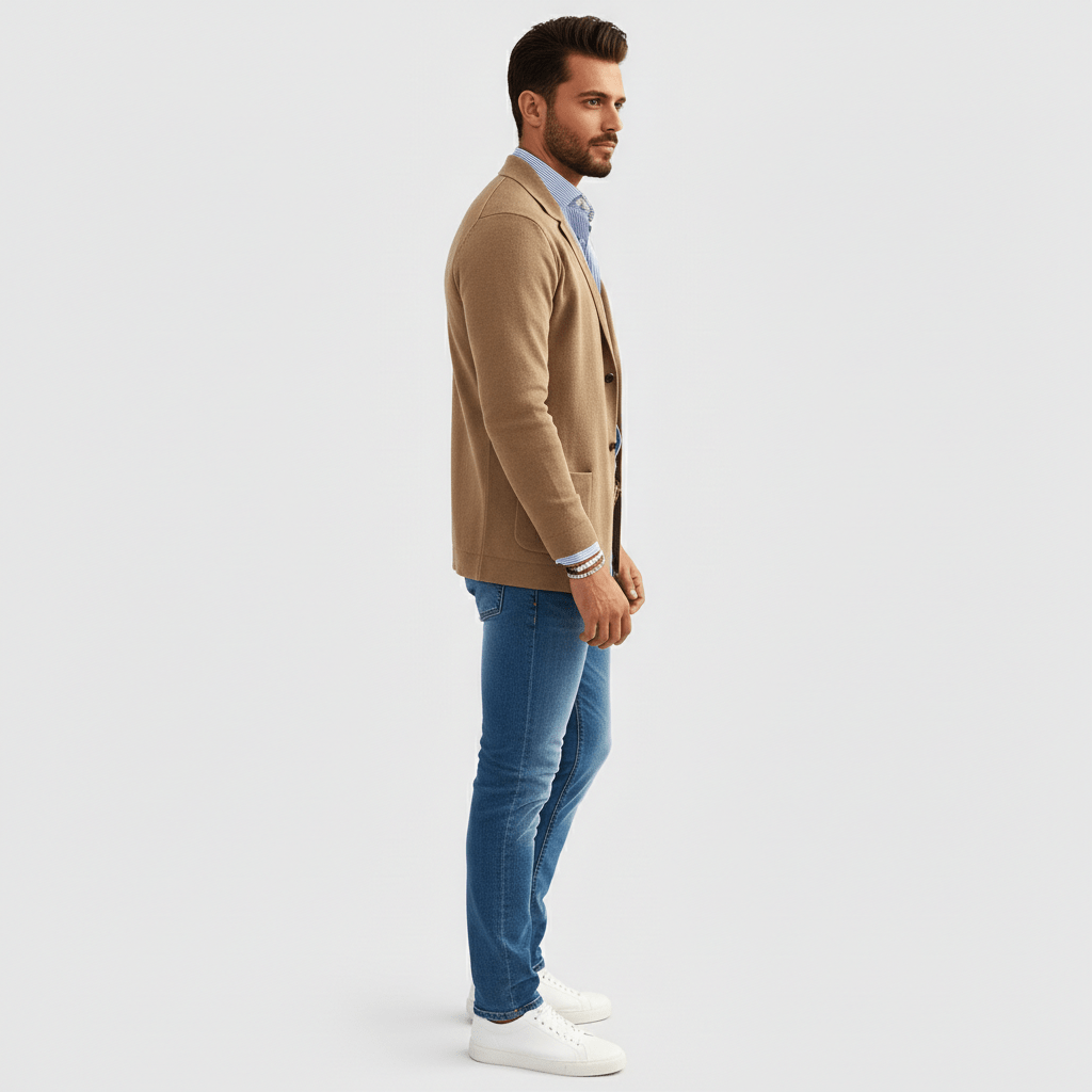 Kai Single Breasted Blazer Casual Tailored Blazer