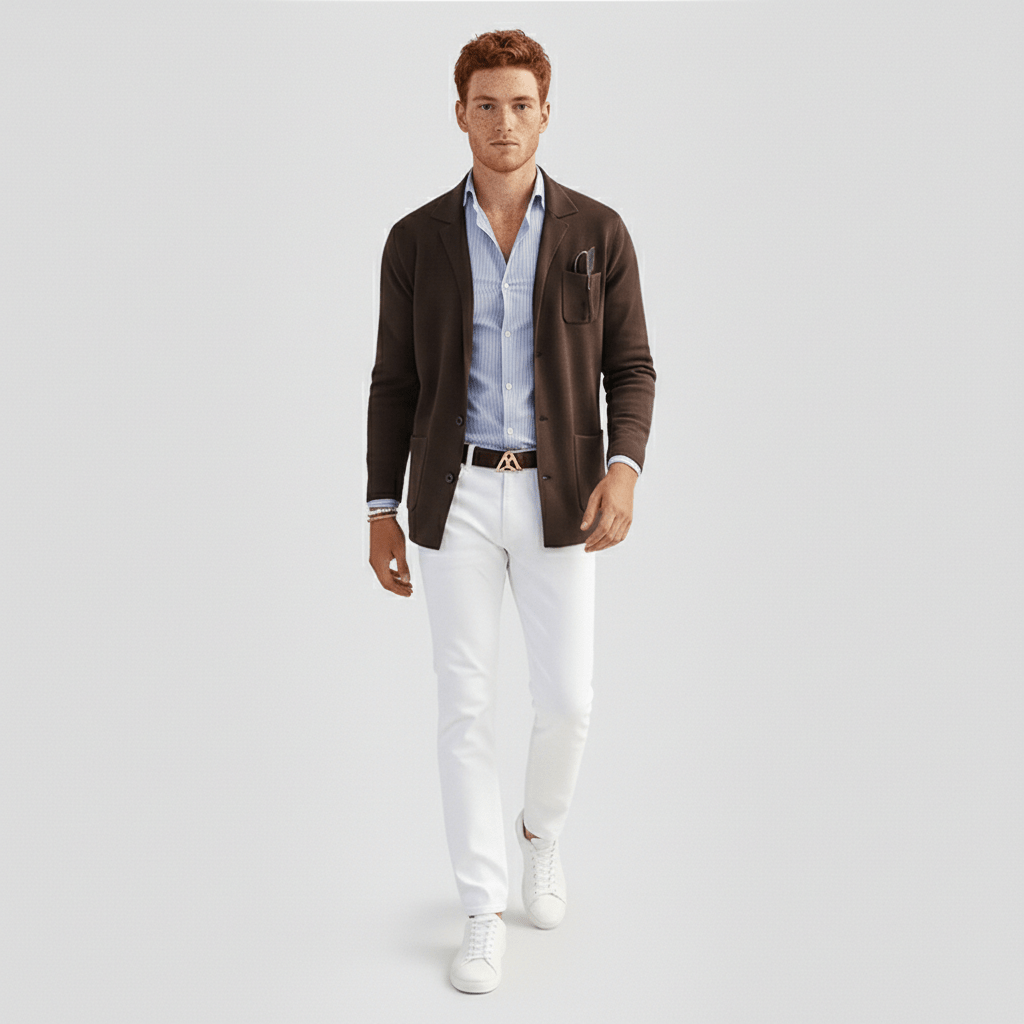 Kai Single Breasted Blazer Casual Tailored Blazer