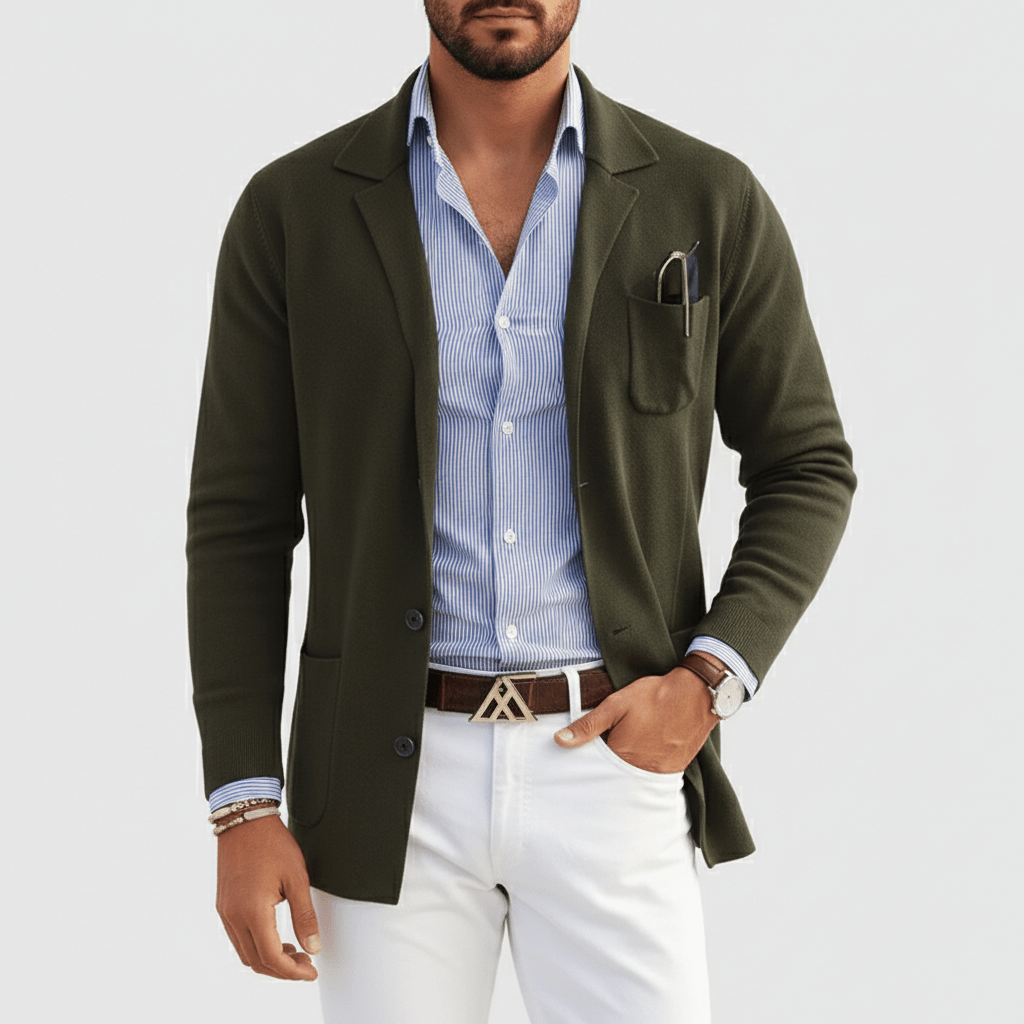 Kai Single Breasted Blazer Casual Tailored Blazer