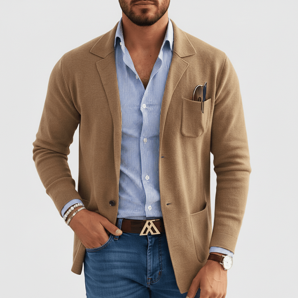 Kai Single Breasted Blazer Casual Tailored Blazer