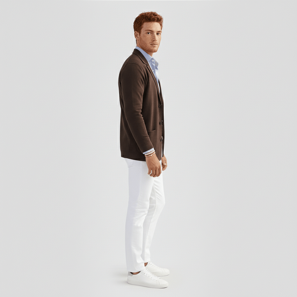Kai Single Breasted Blazer Casual Tailored Blazer