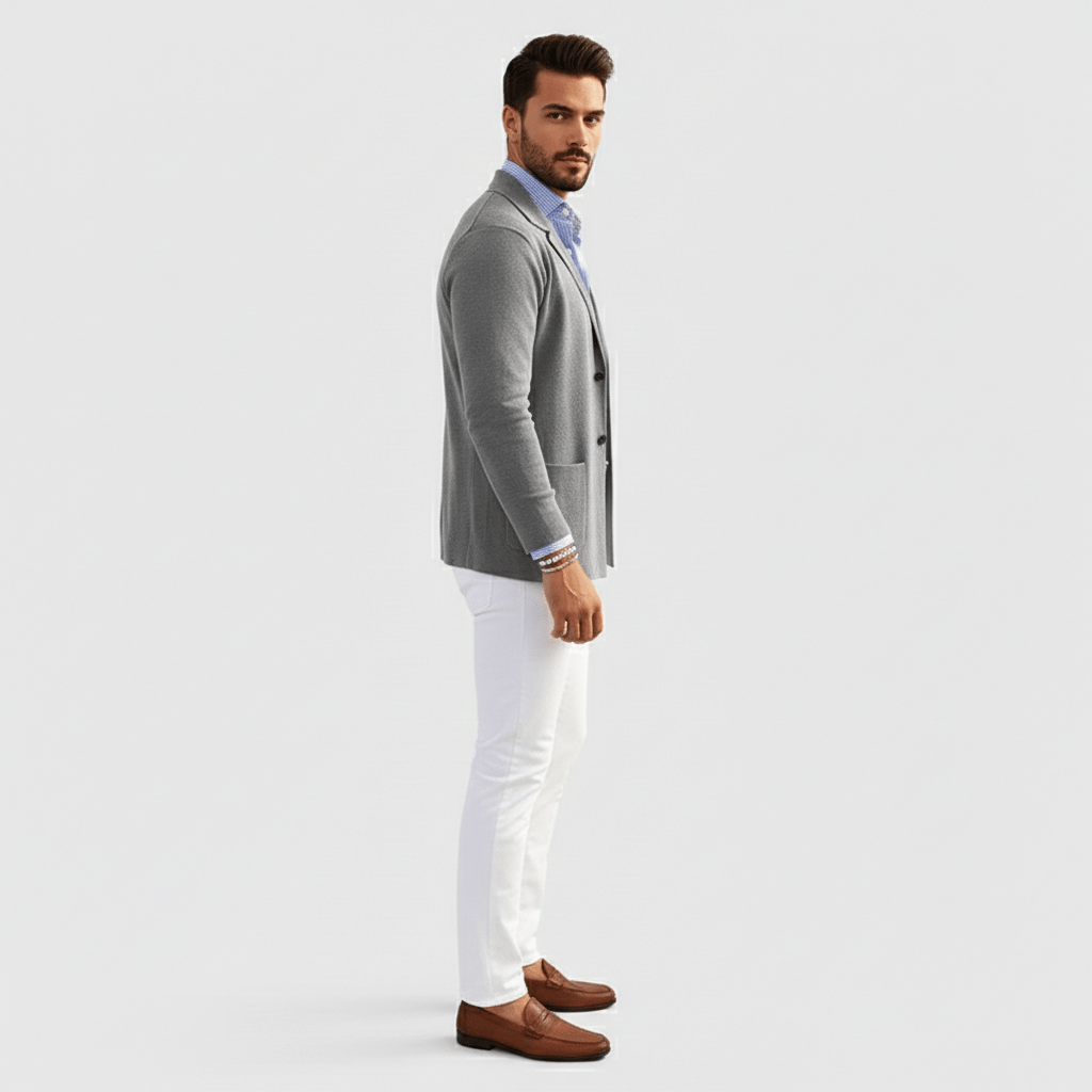 Kai Single Breasted Blazer Casual Tailored Blazer