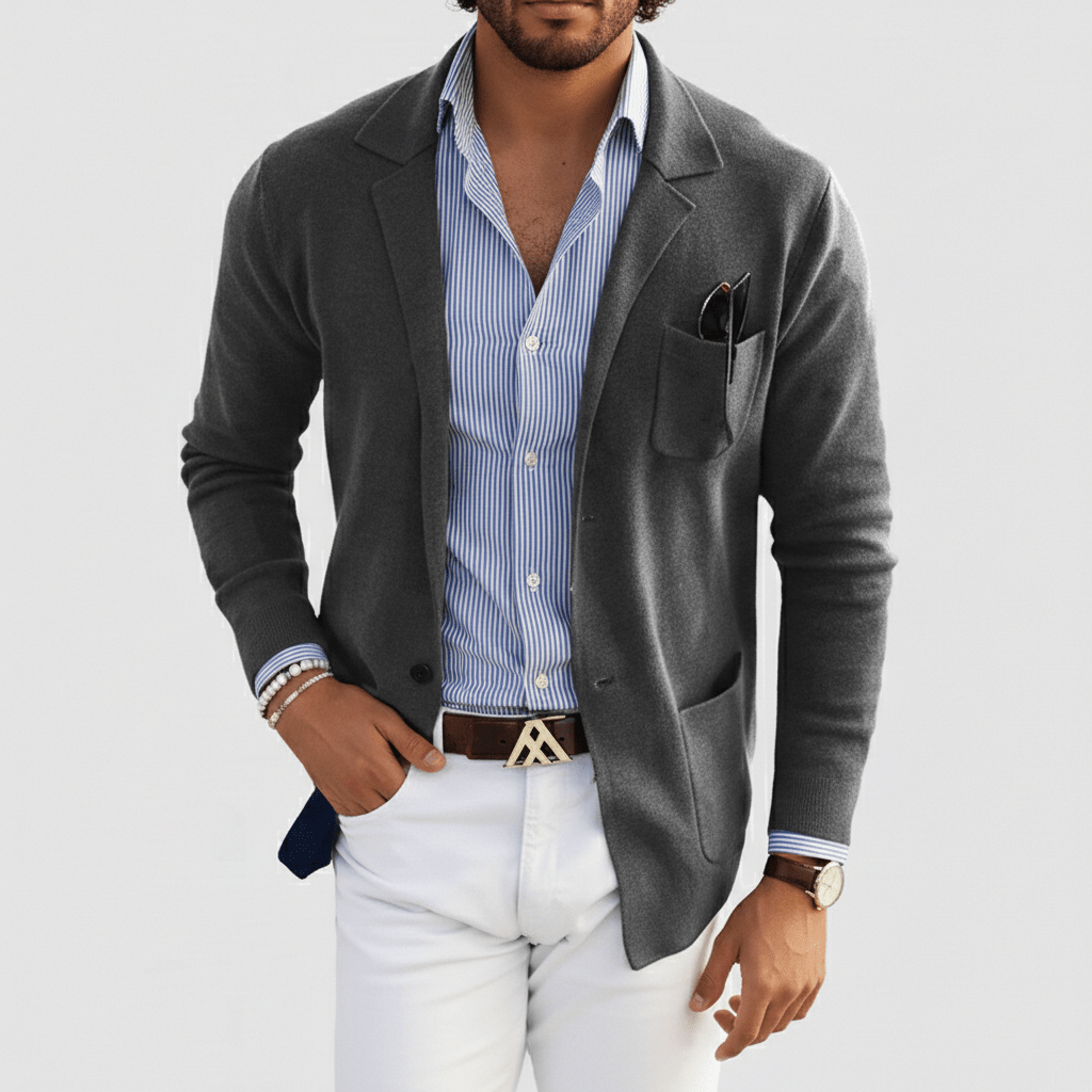 Kai Single Breasted Blazer Casual Tailored Blazer