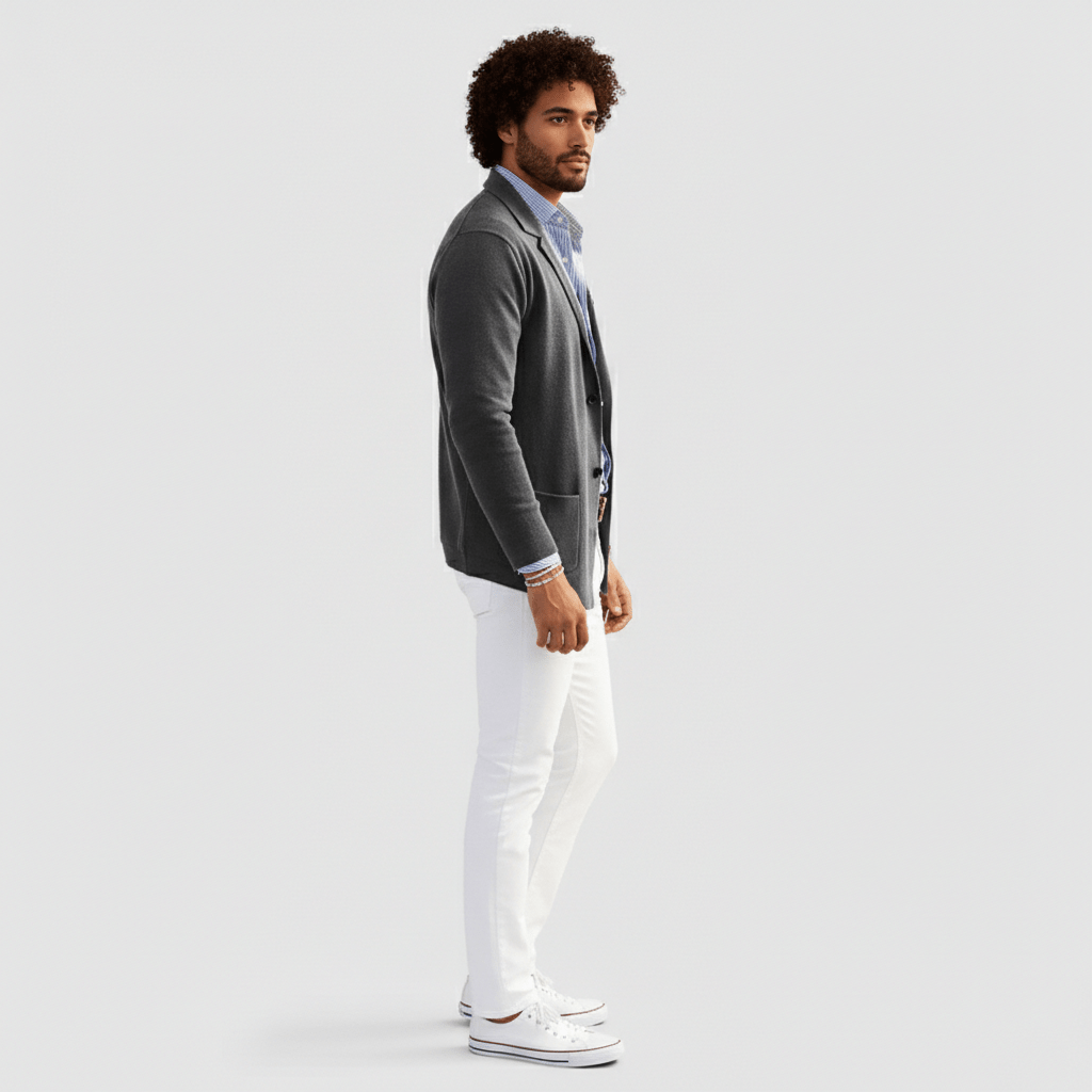 Kai Single Breasted Blazer Casual Tailored Blazer