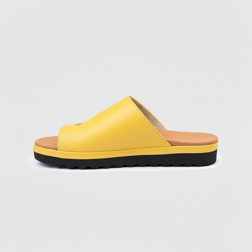 Kira Toe Loop Sandals Slip On Platform Sandals