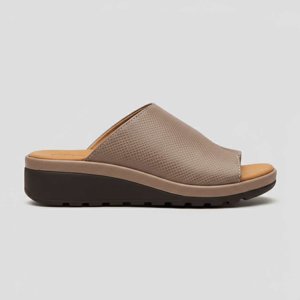 Kira Toe Loop Sandals Slip On Platform Sandals