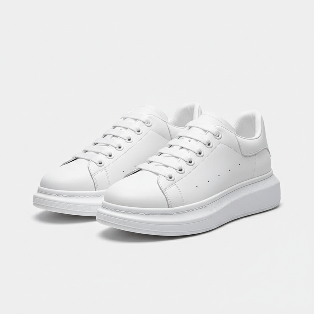 Lee Platform Lace-Up Sneakers with Modern Sole