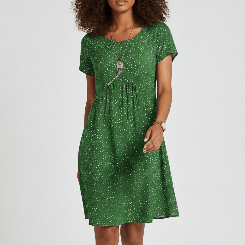 Lumi Casual Floral Midi Dress