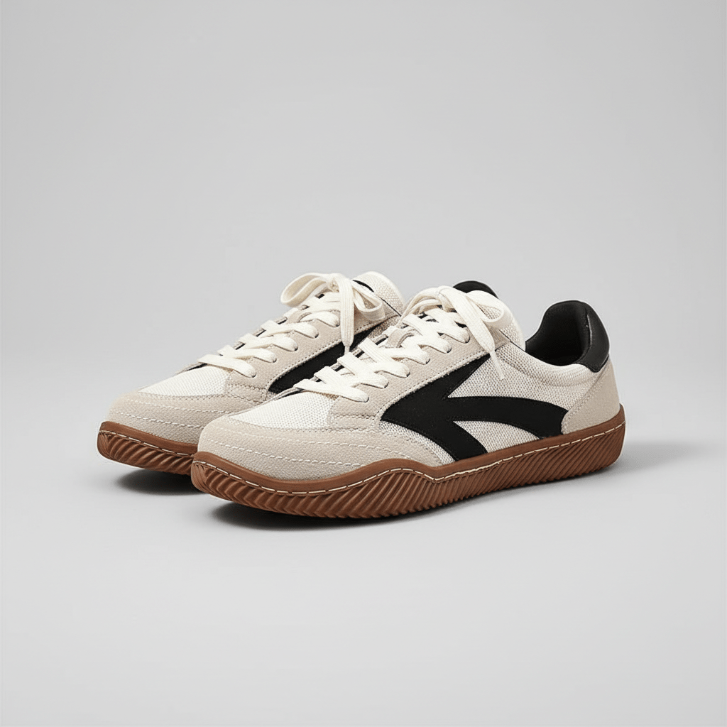 Maxwell Retro Style Everyday Sneakers with Comfort Sole