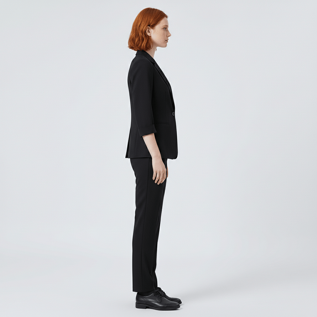 Melissa Two Piece Set Tailored Blazer and Slim Pants