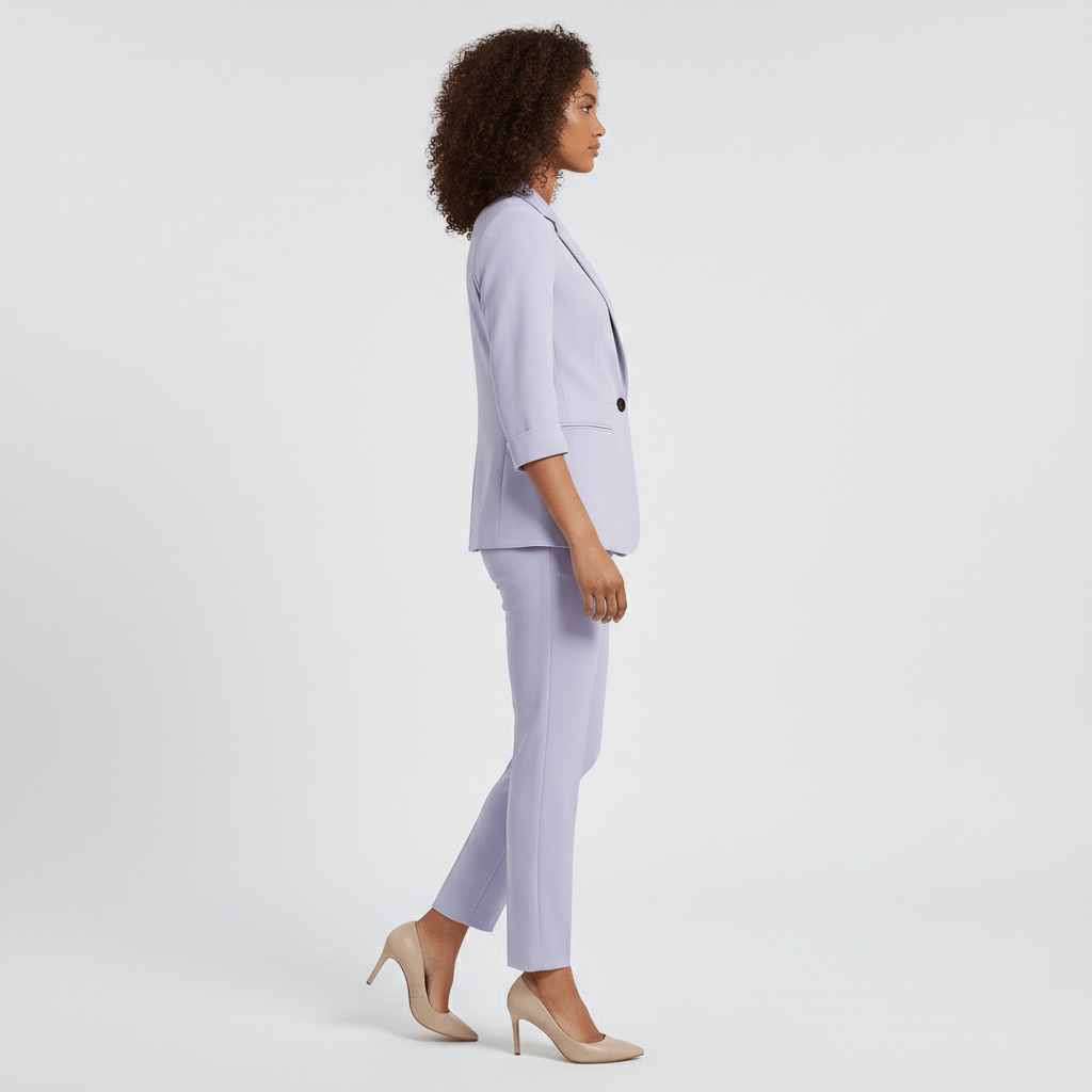 Melissa Two Piece Set Tailored Blazer and Slim Pants
