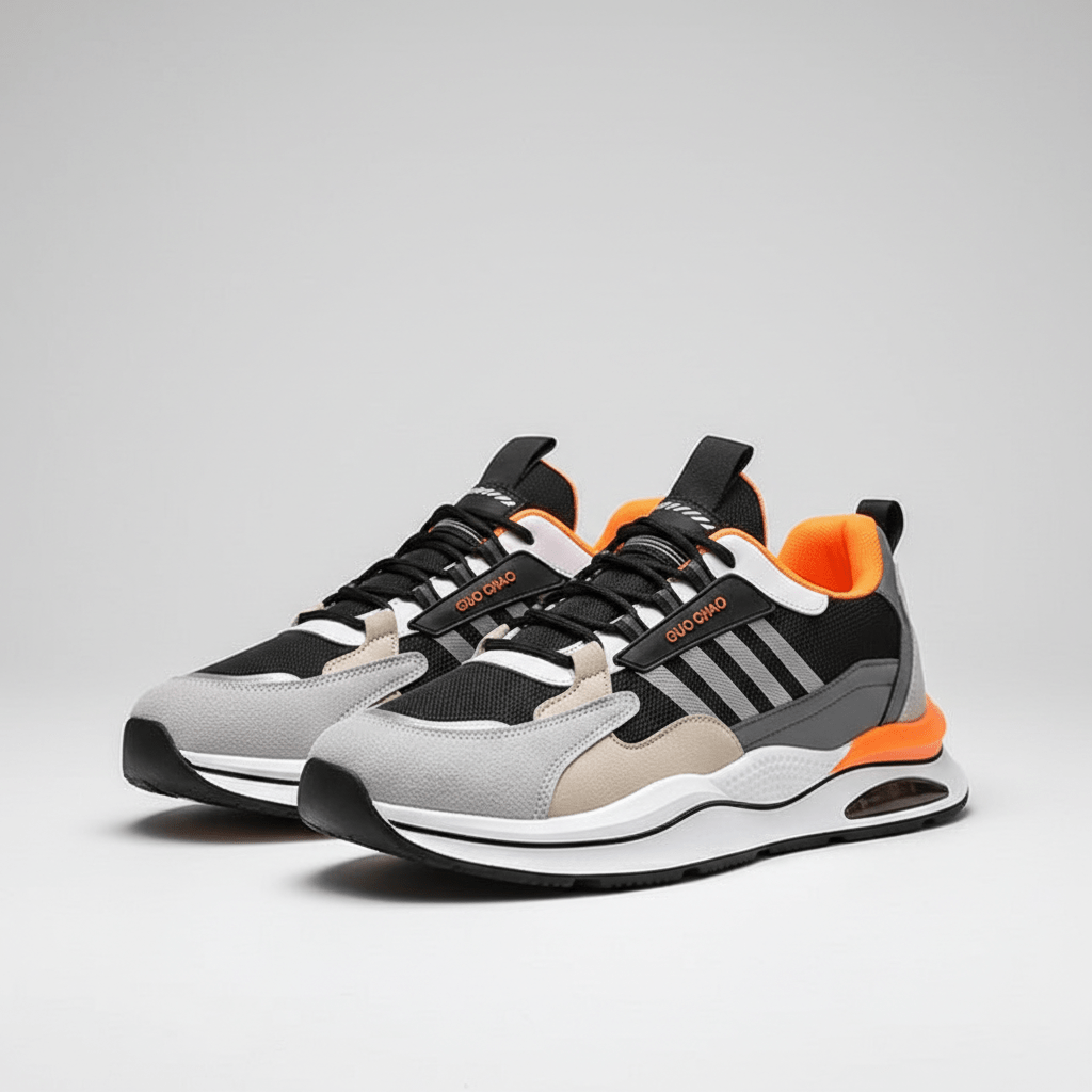 Nigel Sport Lifestyle Sneakers with Air Cushion Sole